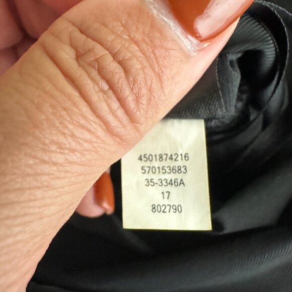 White House Black Market Tiered Bandage Choker Sheath Dress Black 14 #BAG10 - Picture 5 of 8